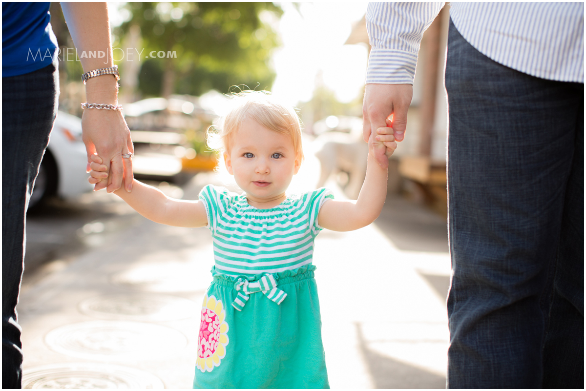 bishop arts, family portraits, perry family, urban, maternity